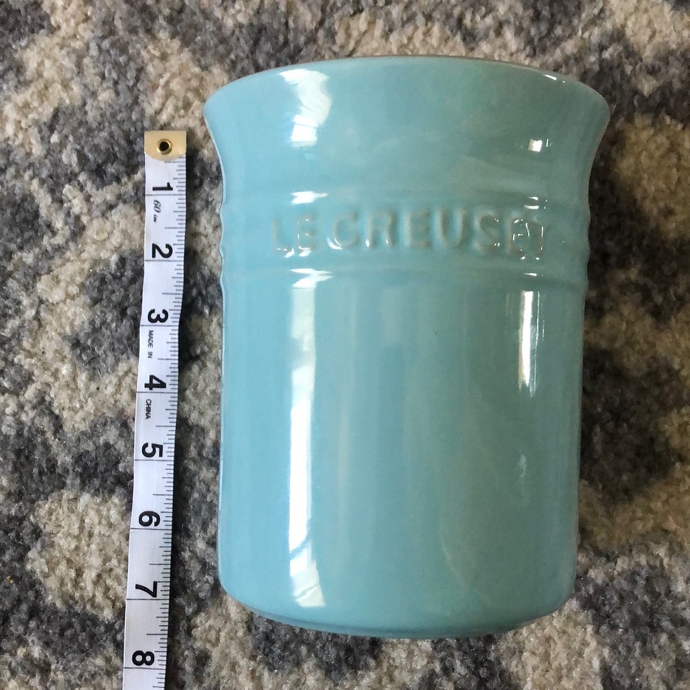 Le Creuset Turquoise Utensil Holder